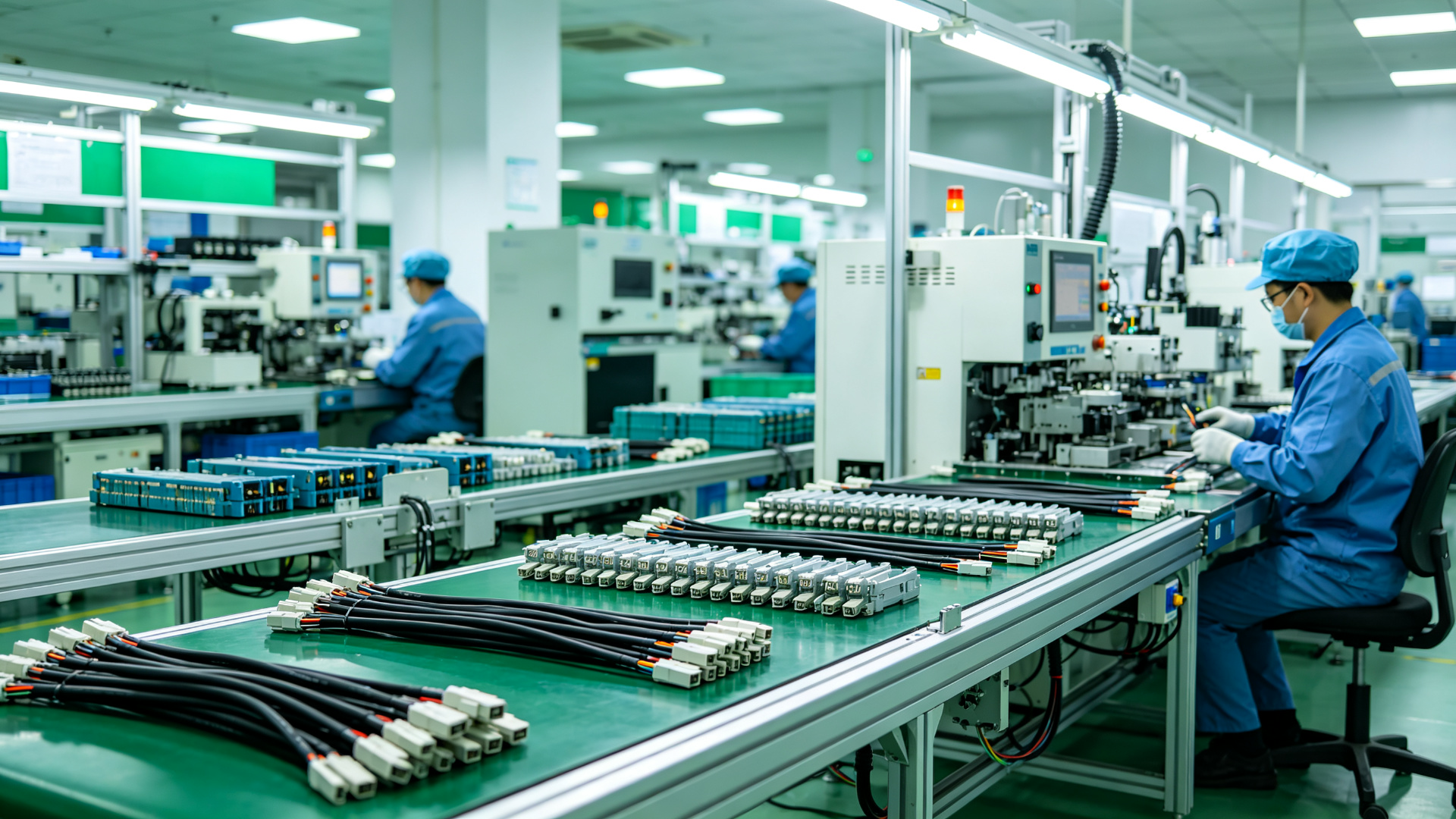 Cable assembly manufacturing workshop