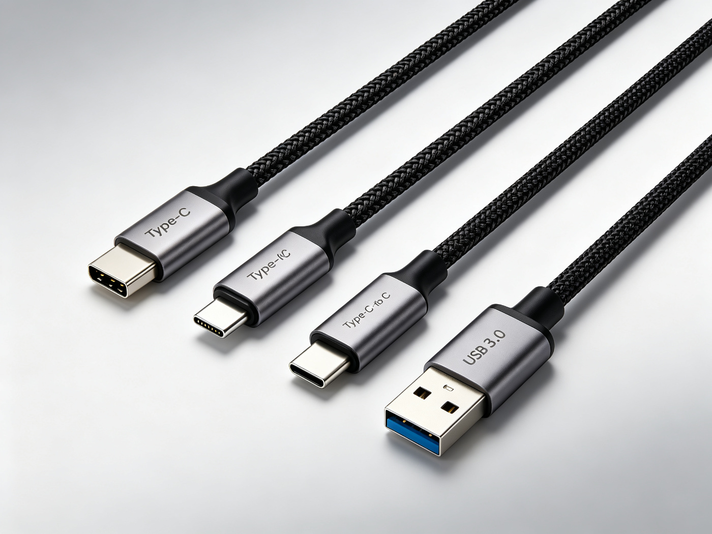 USB and Type-C cables